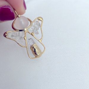 Gold Angel Pendant